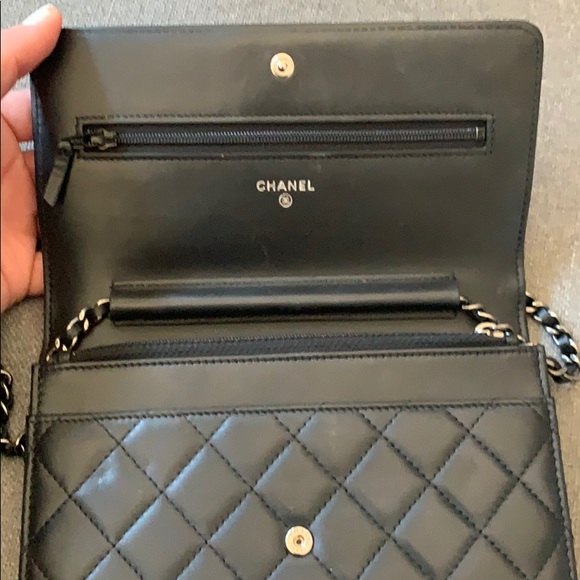 Chanel boy wallet on chain black quilted - Picture 3 of 8